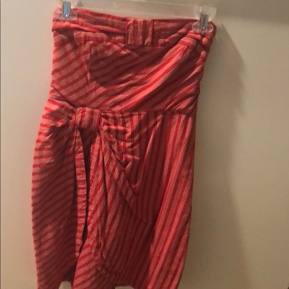 Anthropologie red and white dress - Picture 1 of 5